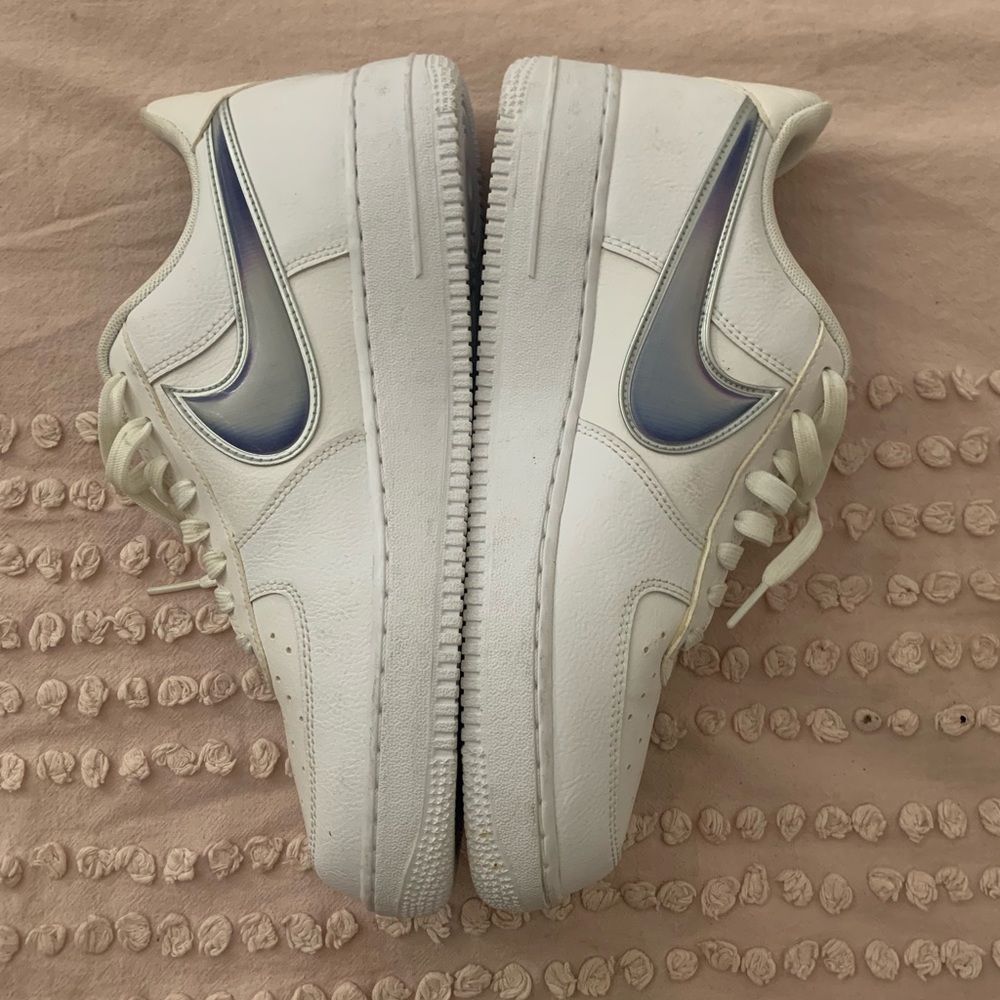 Nike Air Force 1 low oversized swoosh white racer blue